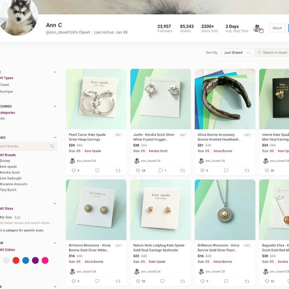 KENDRA SCOTT Elisa Multi Strand Gold Necklace In Iridescent Drusy - NFS PLS READ - Picture 13 of 16